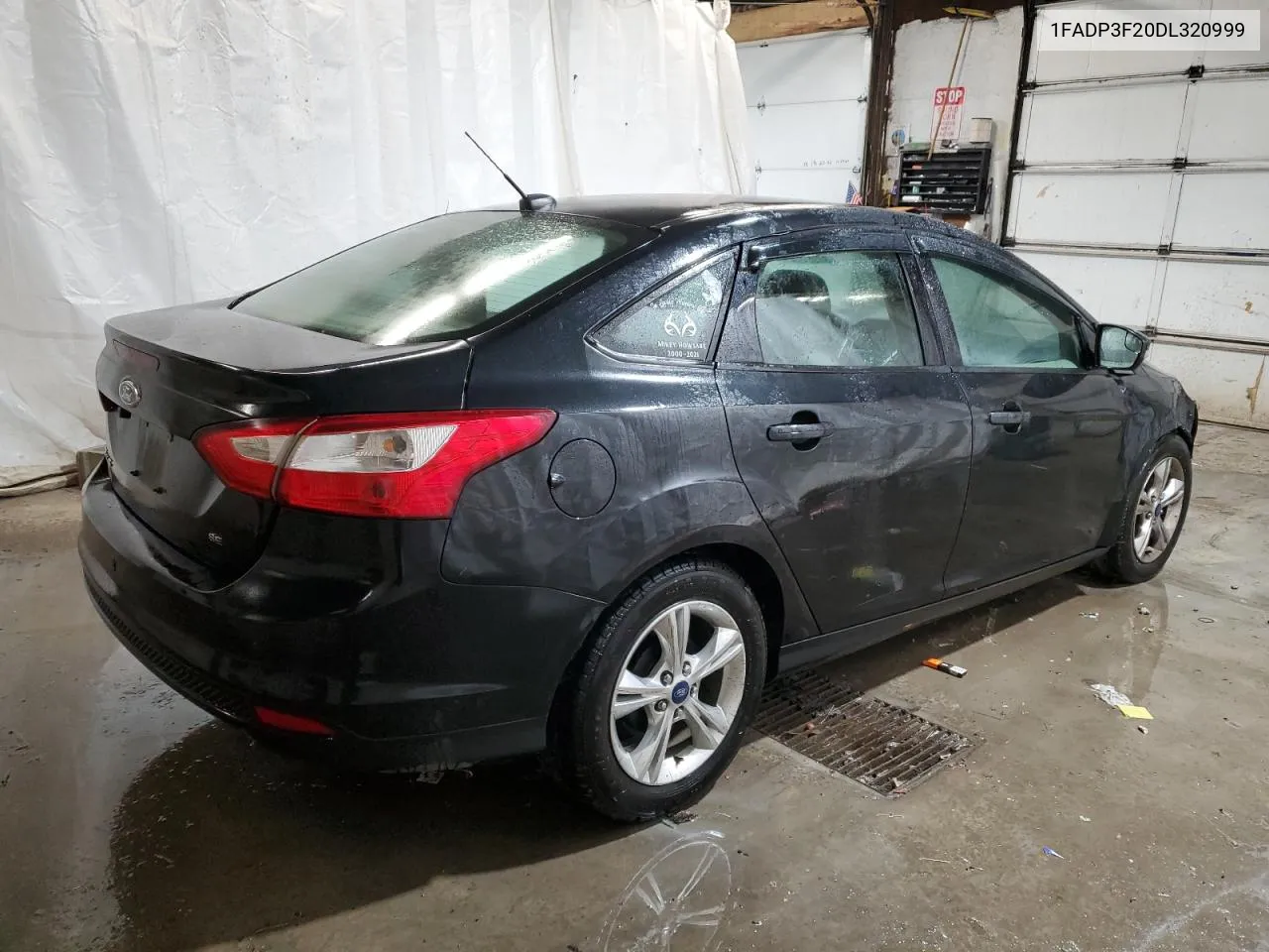 2013 Ford Focus Se VIN: 1FADP3F20DL320999 Lot: 80992224