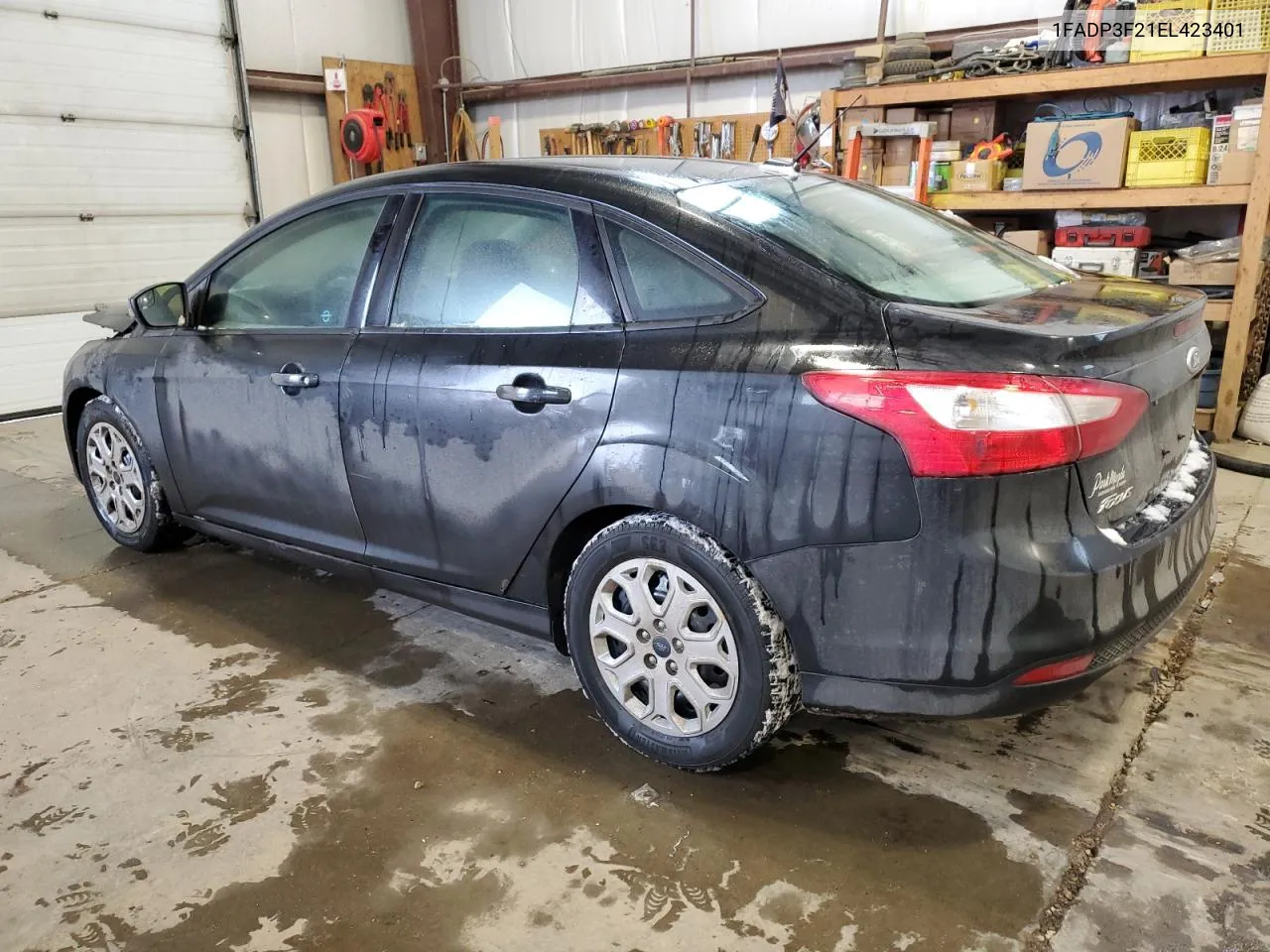 2014 Ford Focus Se VIN: 1FADP3F21EL423401 Lot: 41665084