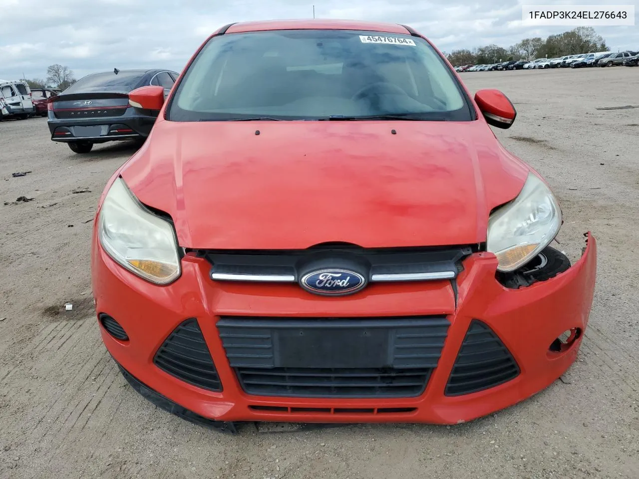 2014 Ford Focus Se VIN: 1FADP3K24EL276643 Lot: 45476764