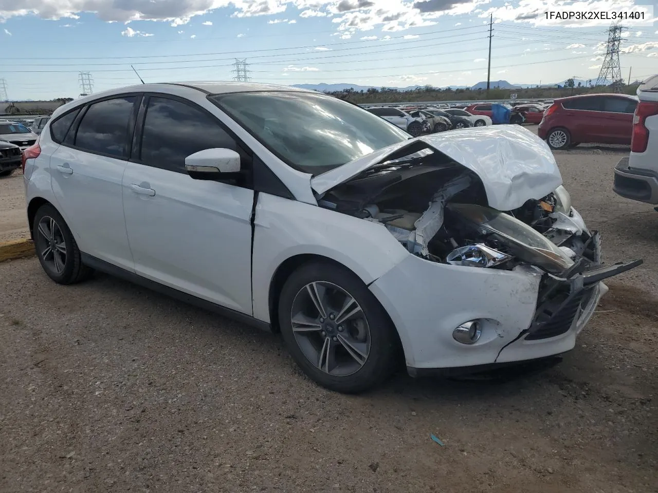 2014 Ford Focus Se VIN: 1FADP3K2XEL341401 Lot: 47219584