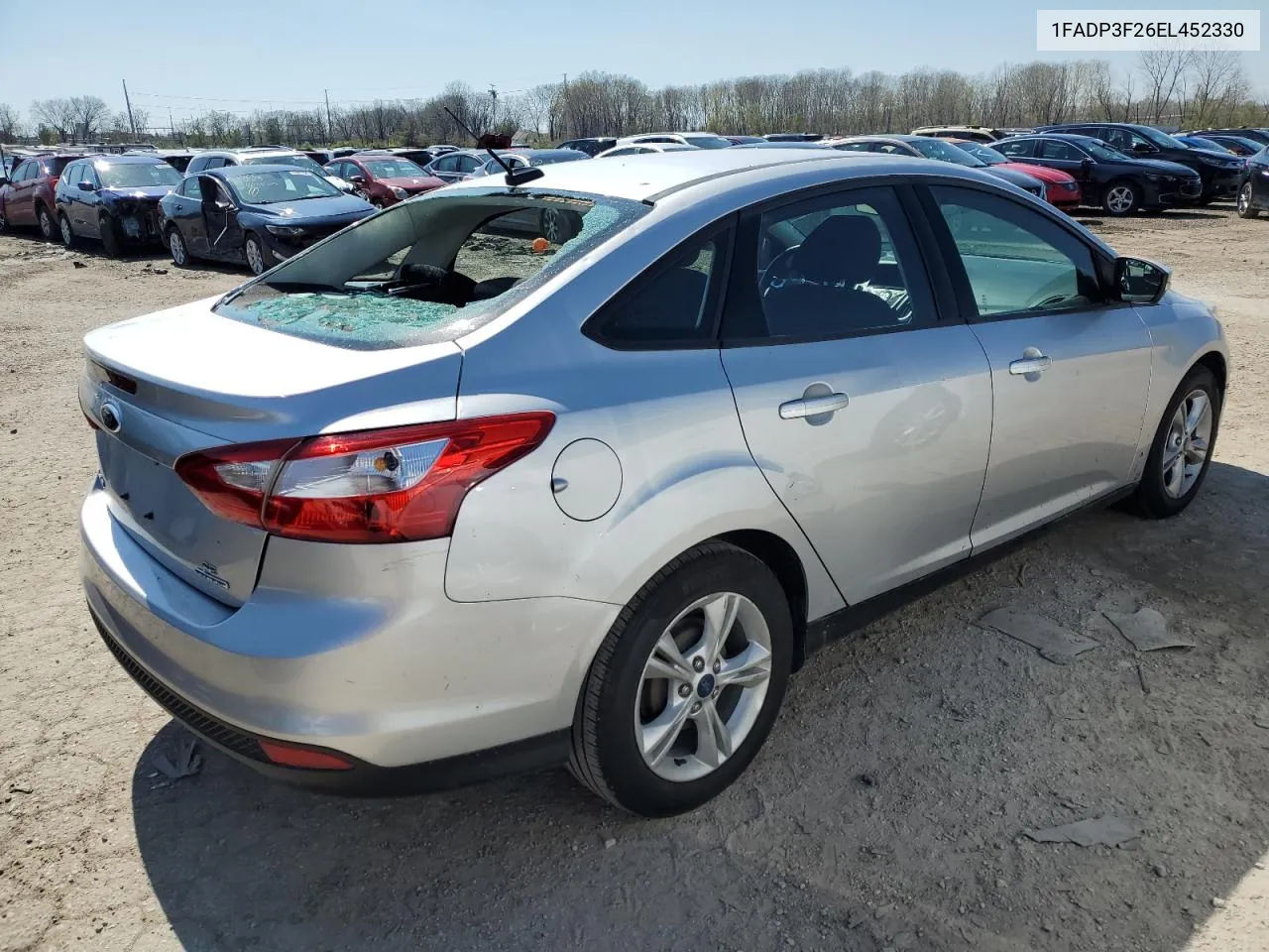 2014 Ford Focus Se VIN: 1FADP3F26EL452330 Lot: 48632964