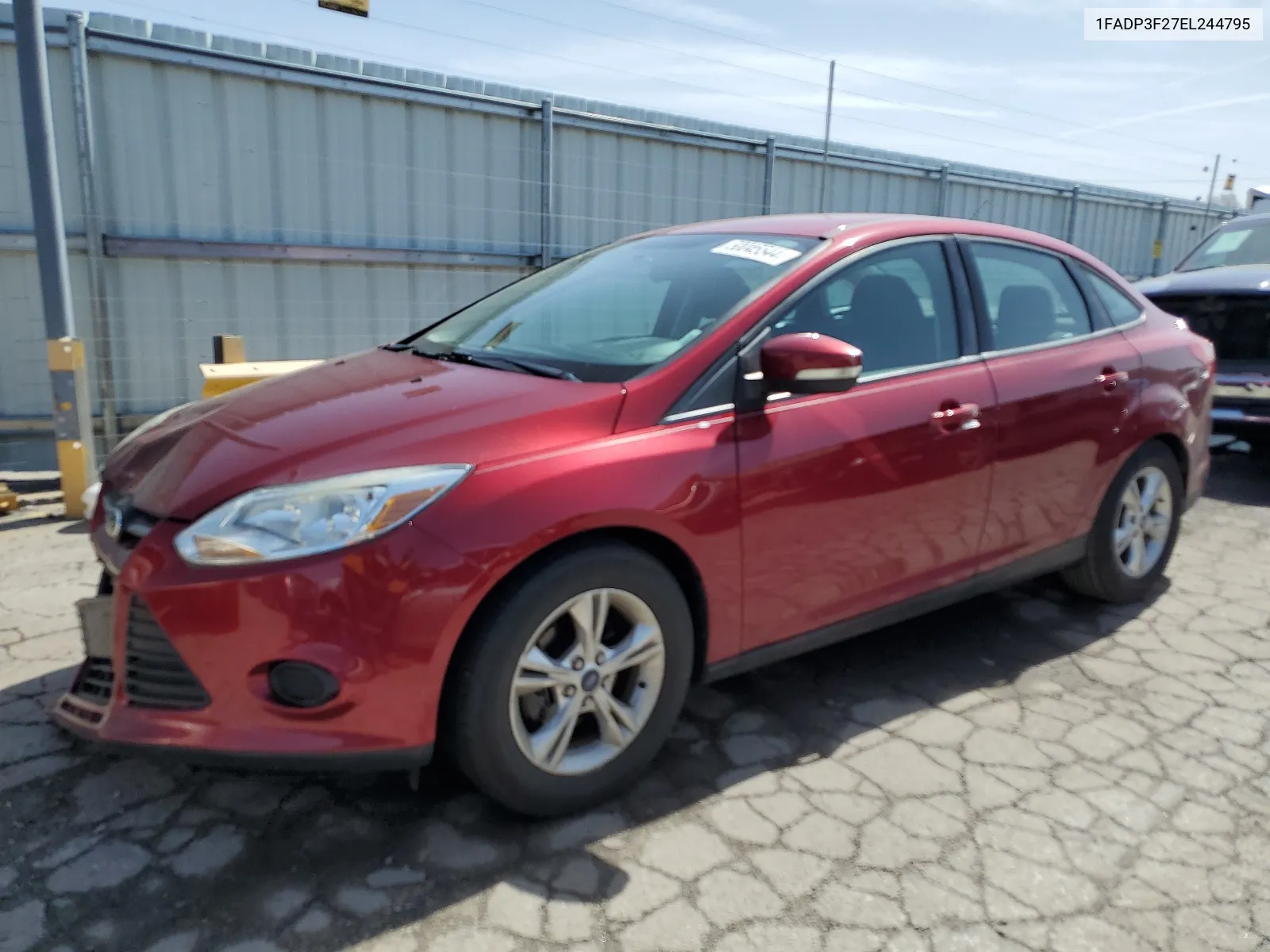 2014 Ford Focus Se VIN: 1FADP3F27EL244795 Lot: 50045544