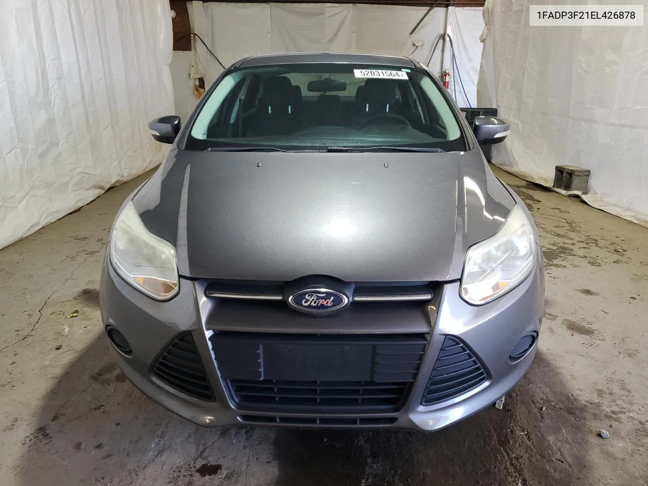 2014 Ford Focus Se VIN: 1FADP3F21EL426878 Lot: 52031564