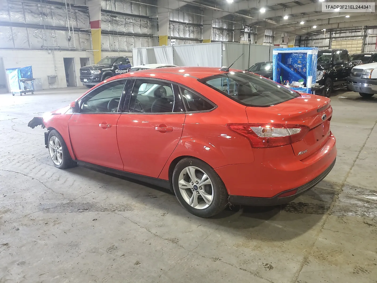 2014 Ford Focus Se VIN: 1FADP3F21EL244341 Lot: 54267244