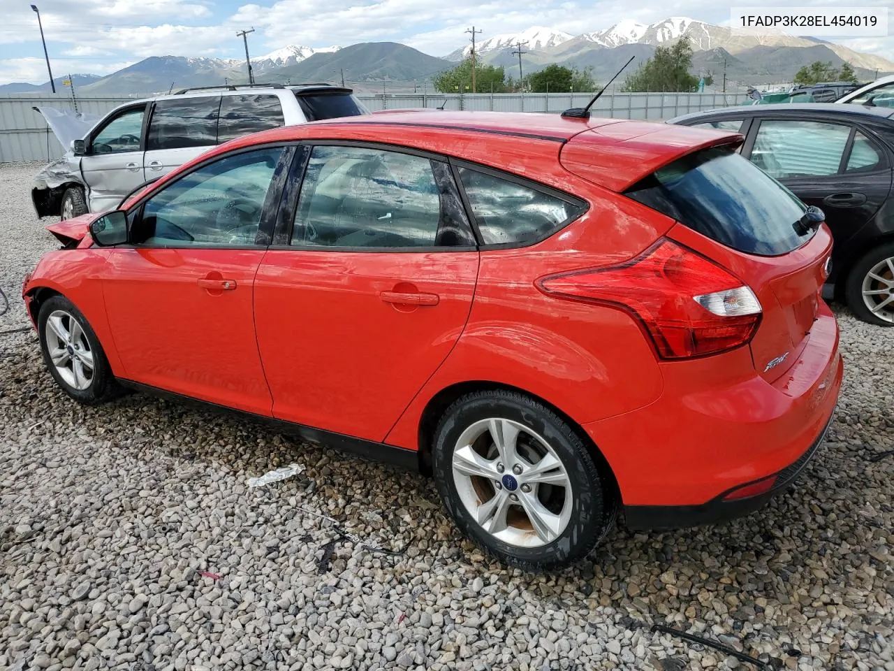 2014 Ford Focus Se VIN: 1FADP3K28EL454019 Lot: 55365384