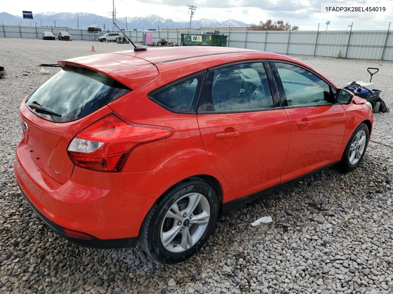 2014 Ford Focus Se VIN: 1FADP3K28EL454019 Lot: 55365384