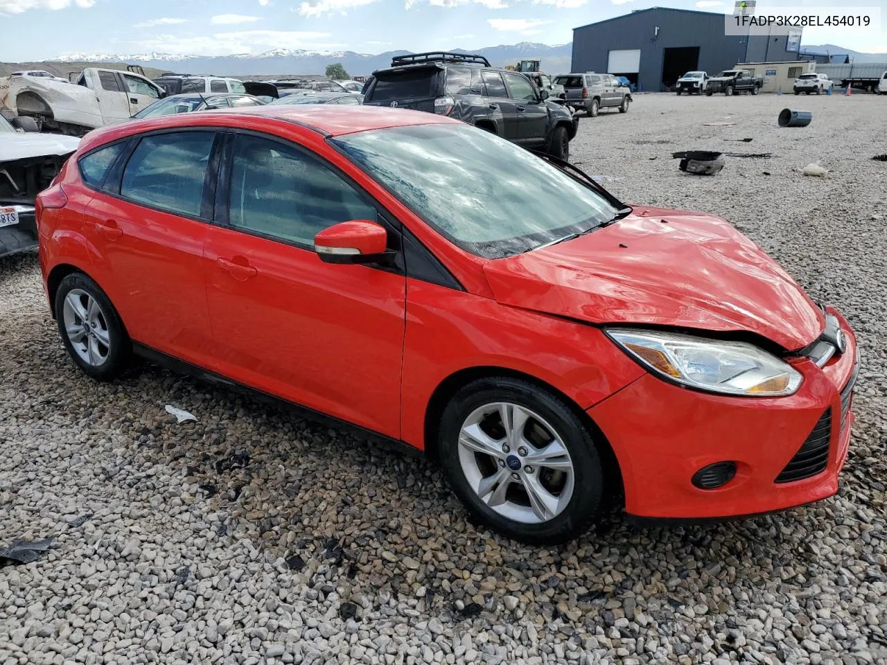 2014 Ford Focus Se VIN: 1FADP3K28EL454019 Lot: 55365384