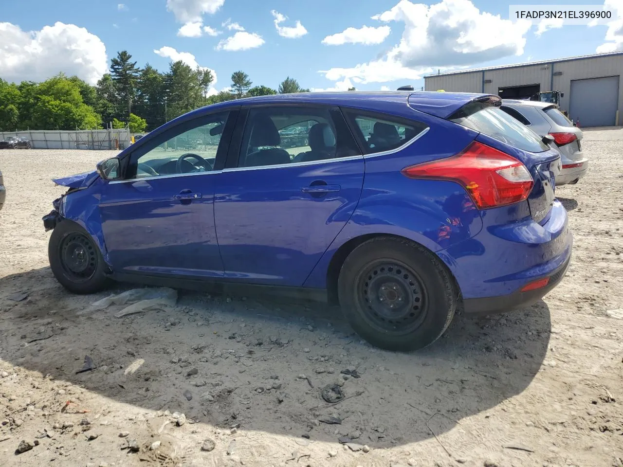 2014 Ford Focus Titanium VIN: 1FADP3N21EL396900 Lot: 55852614