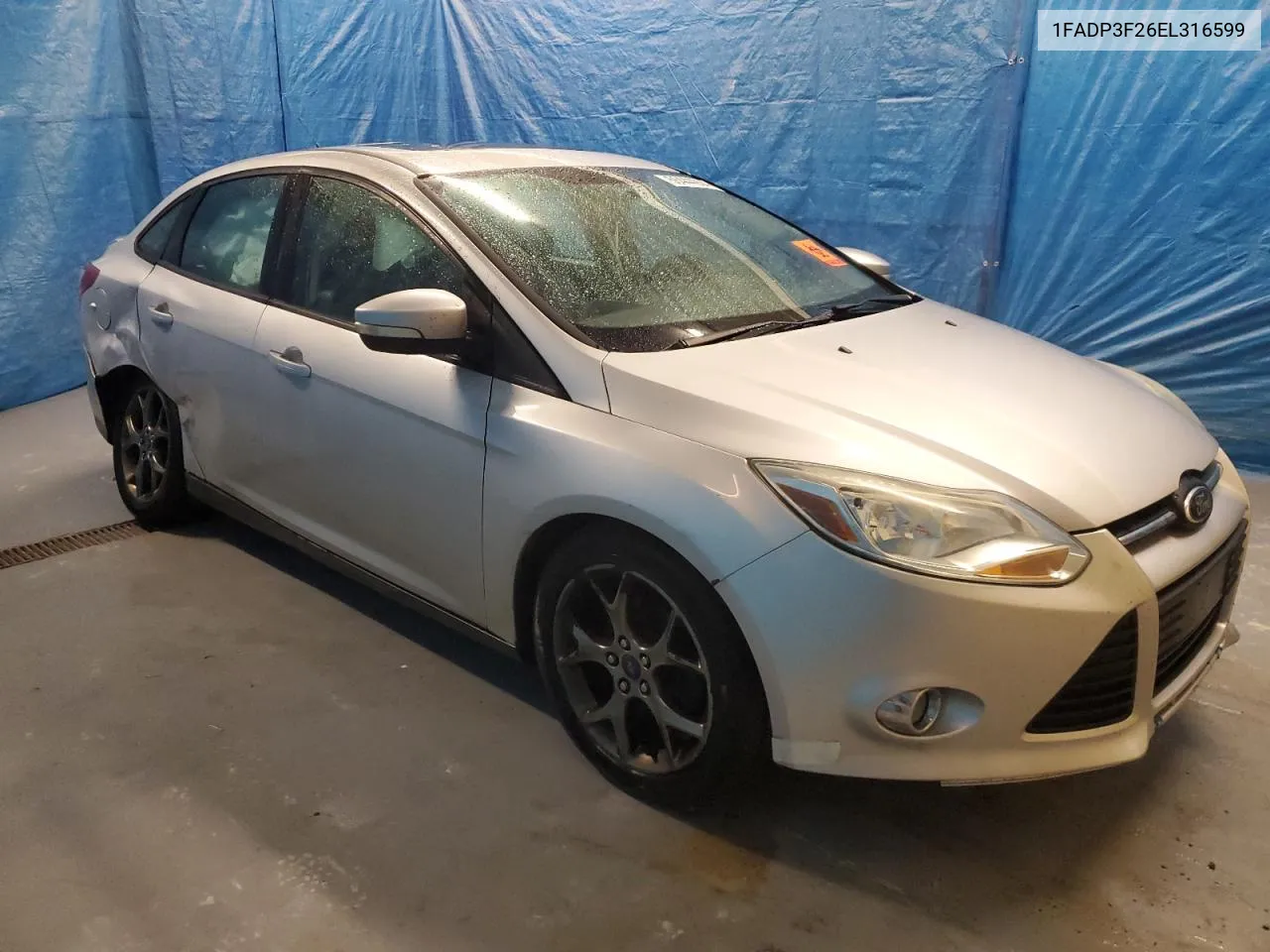 2014 Ford Focus Se VIN: 1FADP3F26EL316599 Lot: 56444904