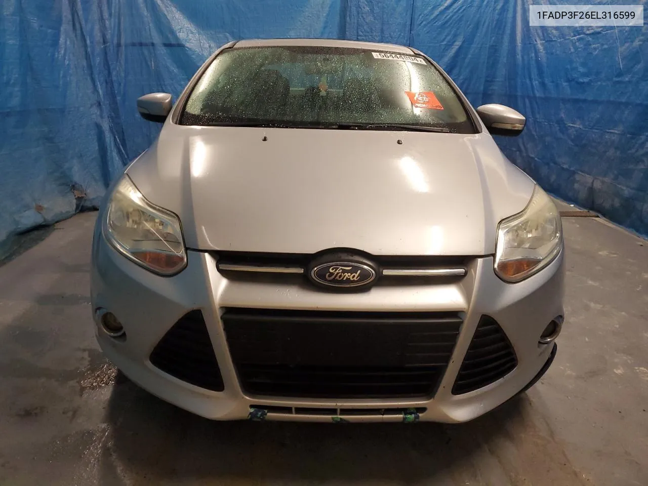 2014 Ford Focus Se VIN: 1FADP3F26EL316599 Lot: 56444904