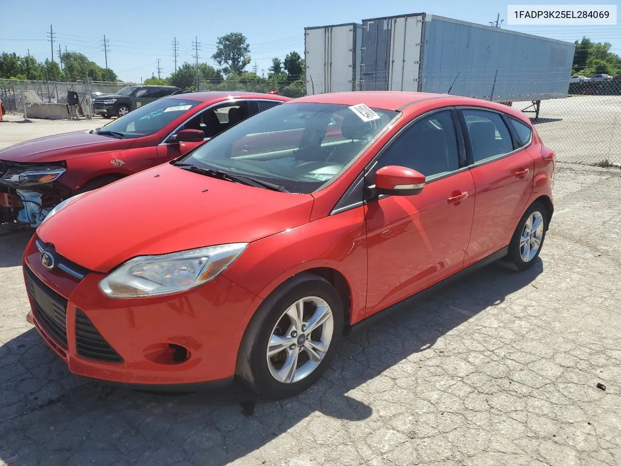 2014 Ford Focus Se VIN: 1FADP3K25EL284069 Lot: 56802994