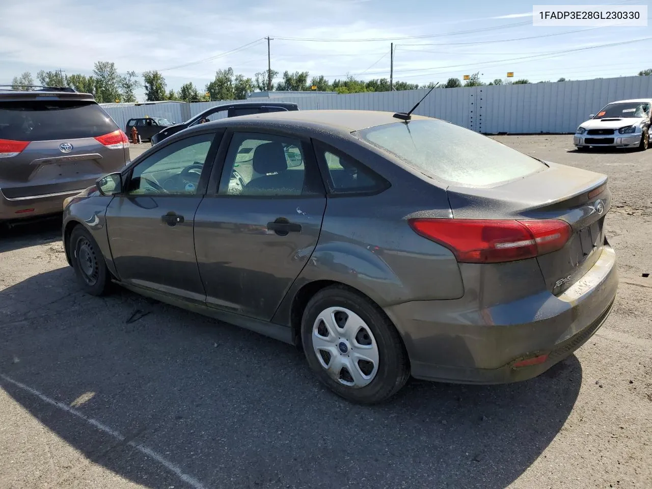 2014 Ford Focus S VIN: 1FADP3E28GL230330 Lot: 57120014