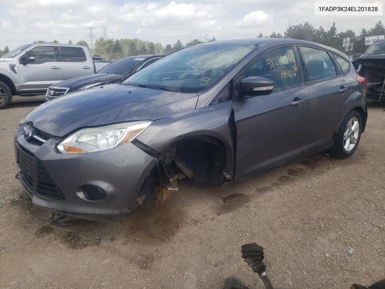 2014 Ford Focus Se VIN: 1FADP3K24EL201828 Lot: 58232144