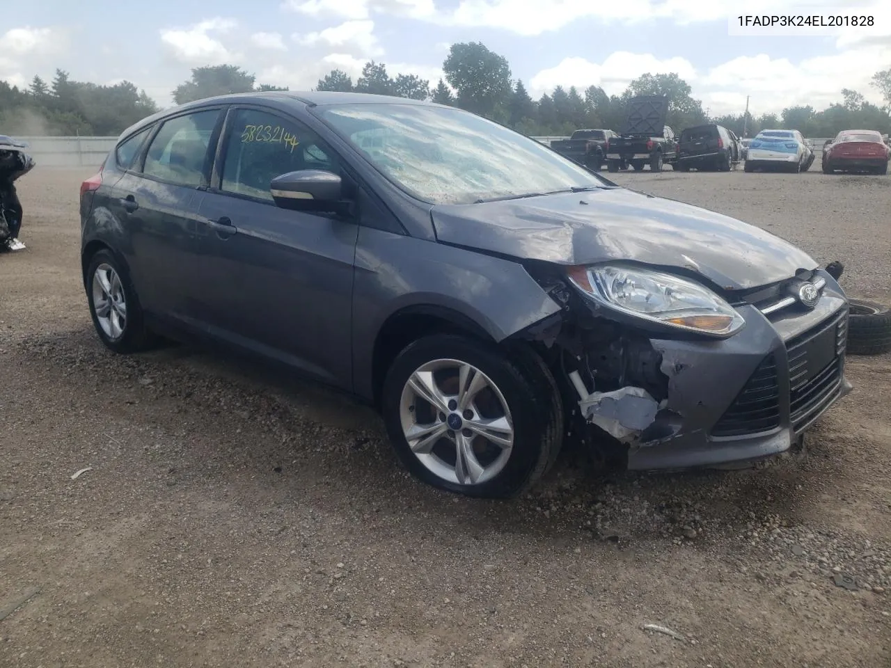 2014 Ford Focus Se VIN: 1FADP3K24EL201828 Lot: 58232144