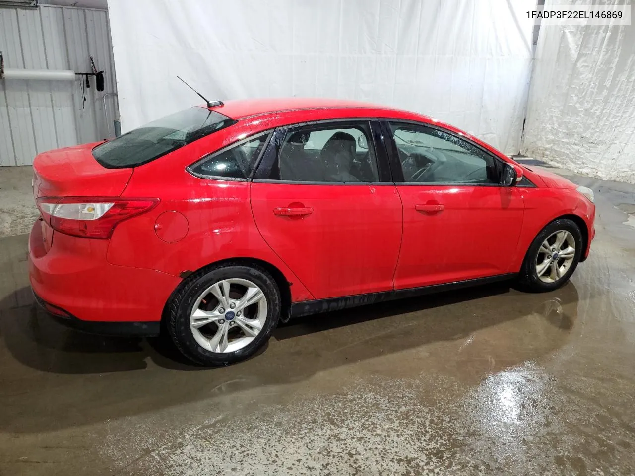 2014 Ford Focus Se VIN: 1FADP3F22EL146869 Lot: 58853894