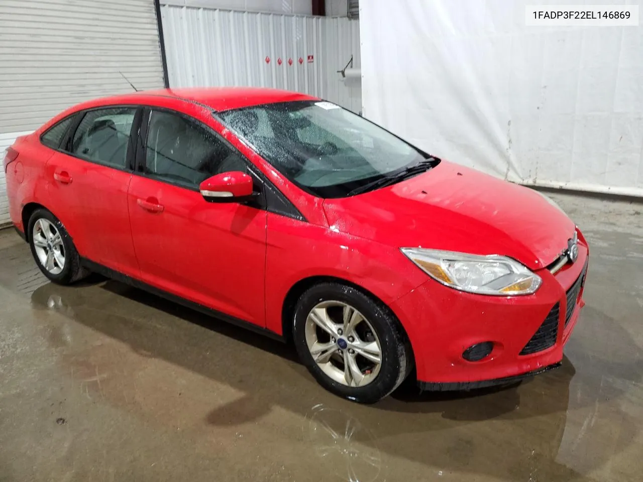 2014 Ford Focus Se VIN: 1FADP3F22EL146869 Lot: 58853894