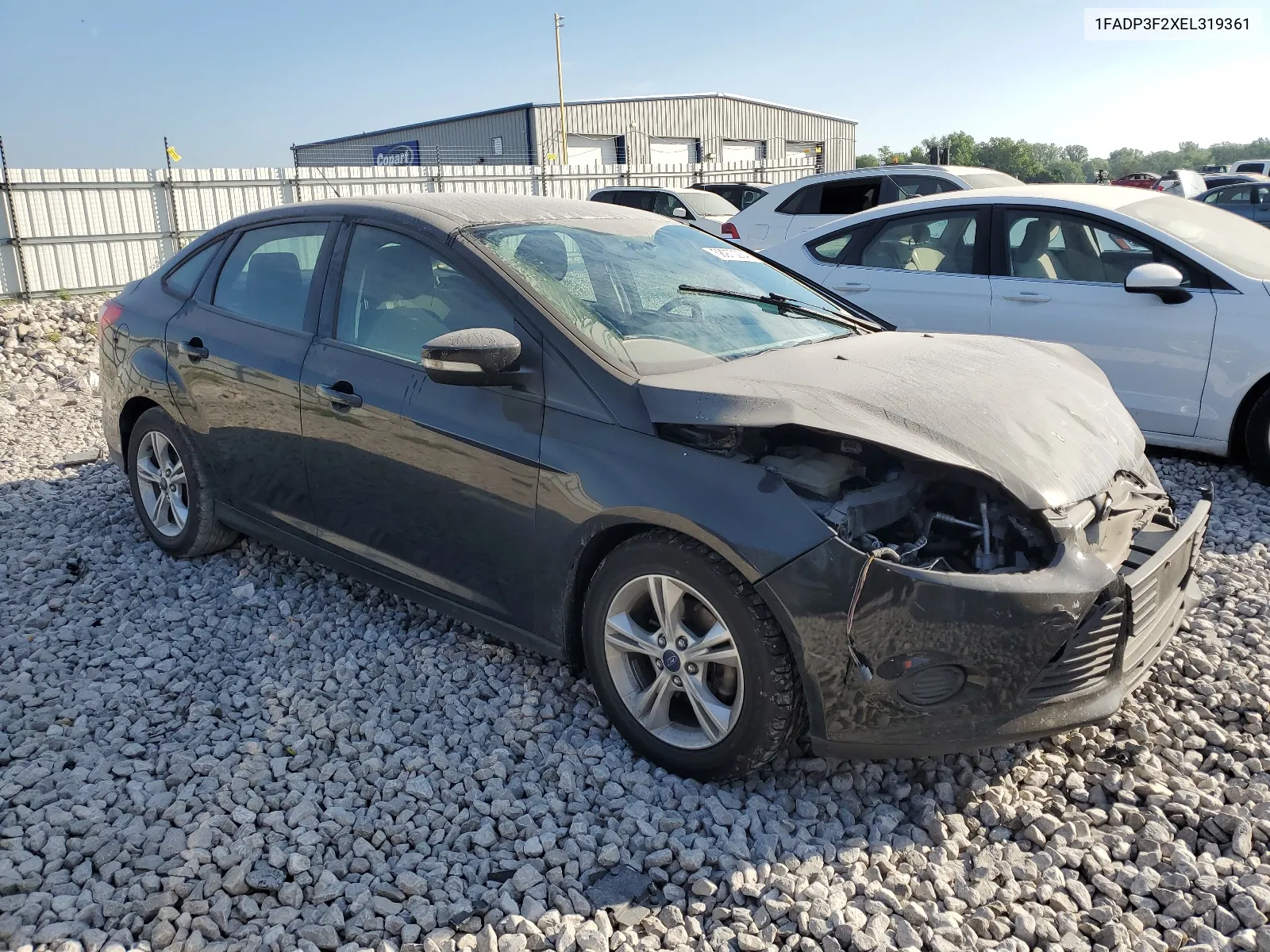 2014 Ford Focus Se VIN: 1FADP3F2XEL319361 Lot: 58970234