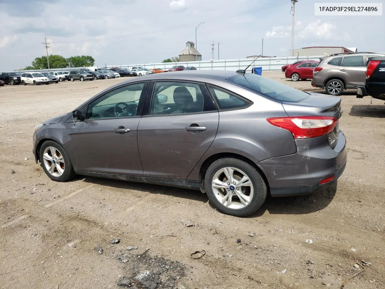 2014 Ford Focus Se VIN: 1FADP3F29EL274896 Lot: 58992633