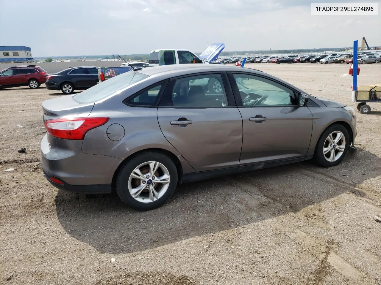 2014 Ford Focus Se VIN: 1FADP3F29EL274896 Lot: 58992633