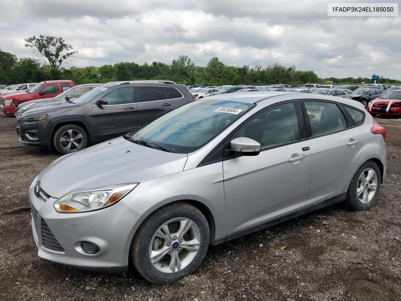 2014 Ford Focus Se VIN: 1FADP3K24EL185050 Lot: 59626804