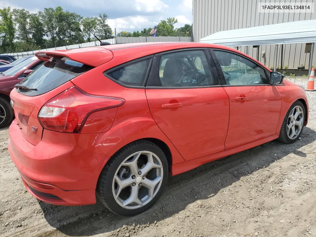 2014 Ford Focus St VIN: 1FADP3L93EL134814 Lot: 59639204