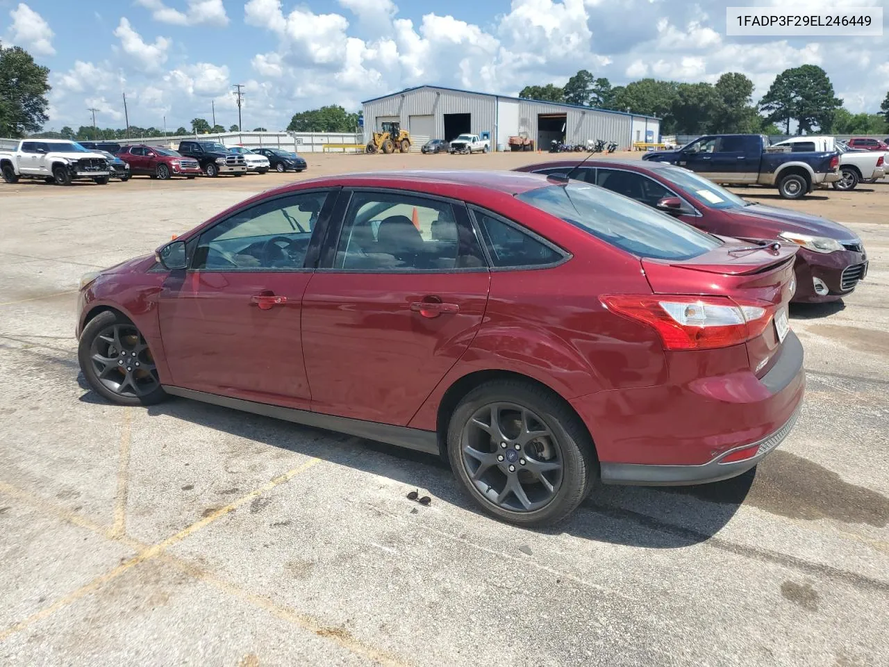 2014 Ford Focus Se VIN: 1FADP3F29EL246449 Lot: 59921914