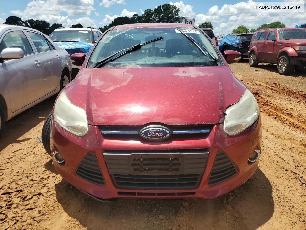 1FADP3F29EL246449 2014 Ford Focus Se