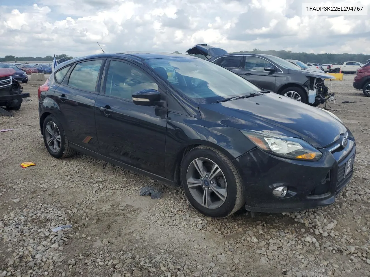 2014 Ford Focus Se VIN: 1FADP3K22EL294767 Lot: 59979044