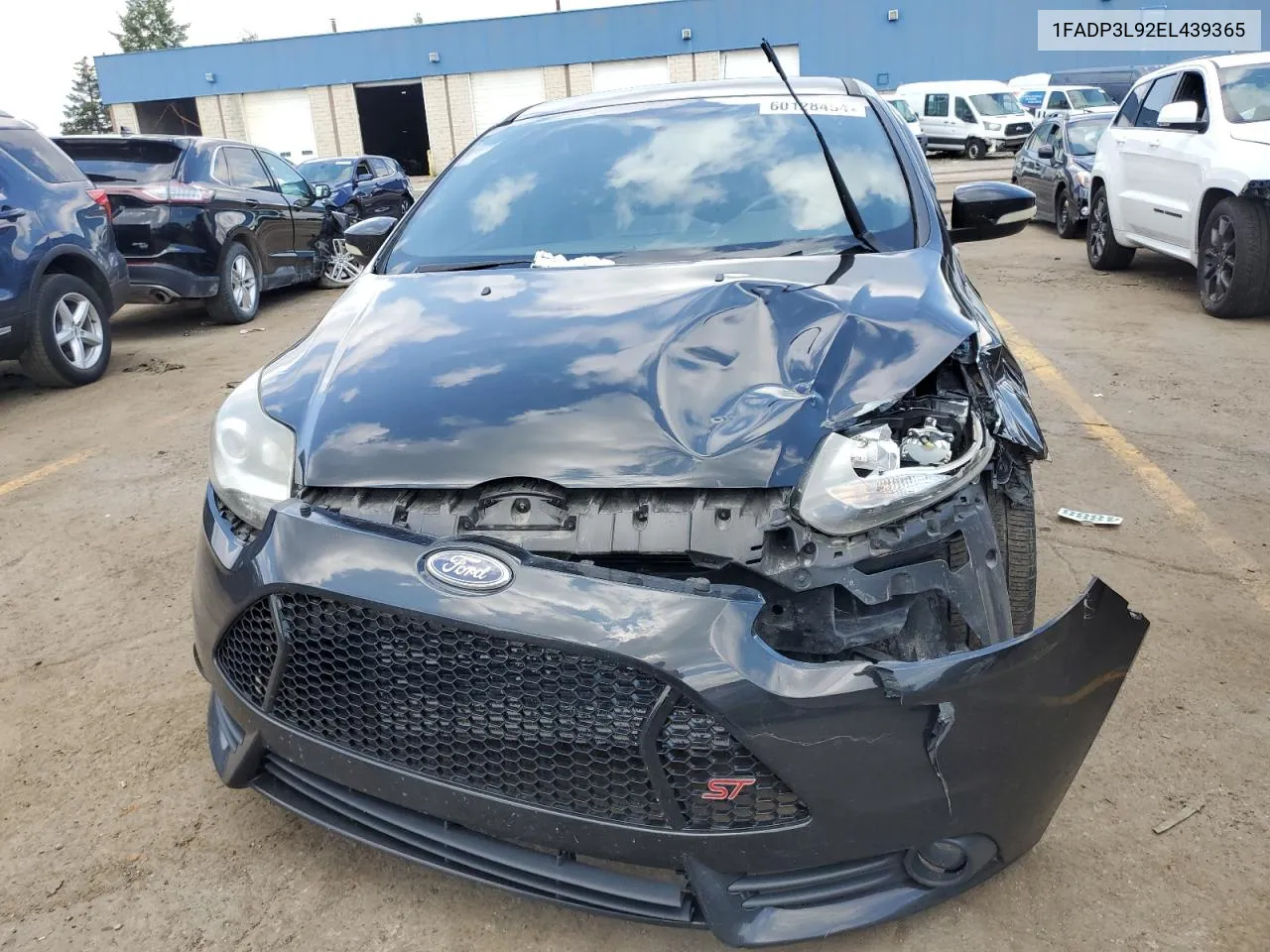 2014 Ford Focus St VIN: 1FADP3L92EL439365 Lot: 60128454