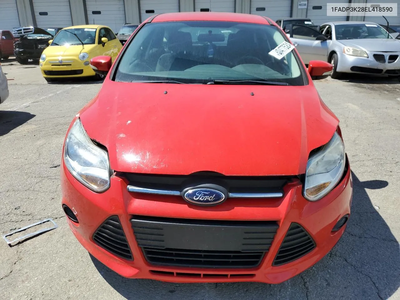 2014 Ford Focus Se VIN: 1FADP3K28EL418590 Lot: 60477524