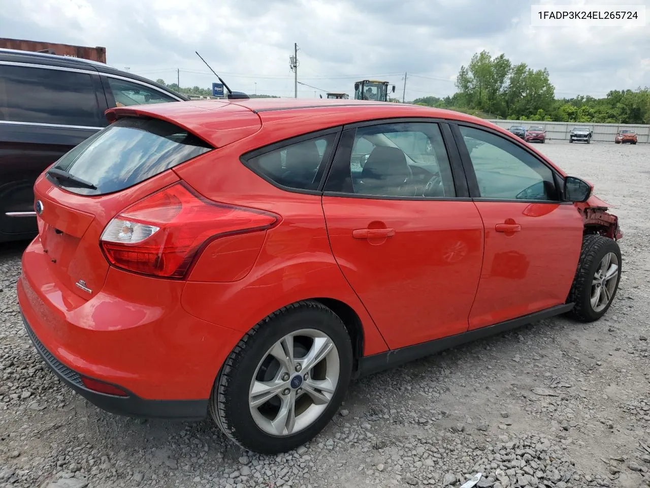 2014 Ford Focus Se VIN: 1FADP3K24EL265724 Lot: 60562944