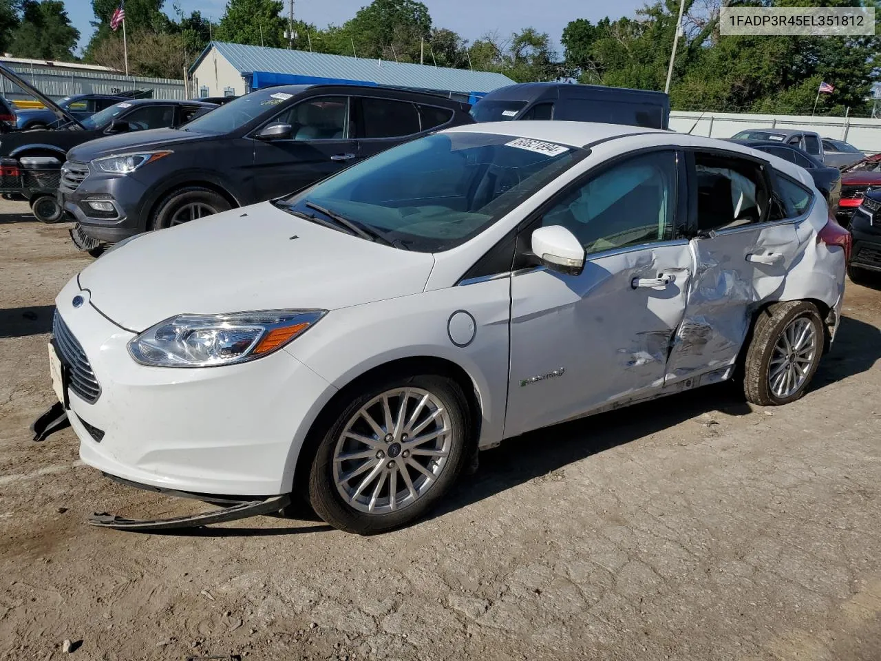 2014 Ford Focus Bev VIN: 1FADP3R45EL351812 Lot: 60621894