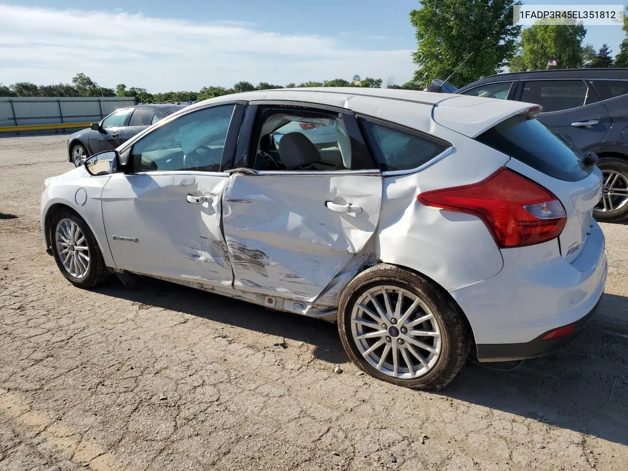 2014 Ford Focus Bev VIN: 1FADP3R45EL351812 Lot: 60621894