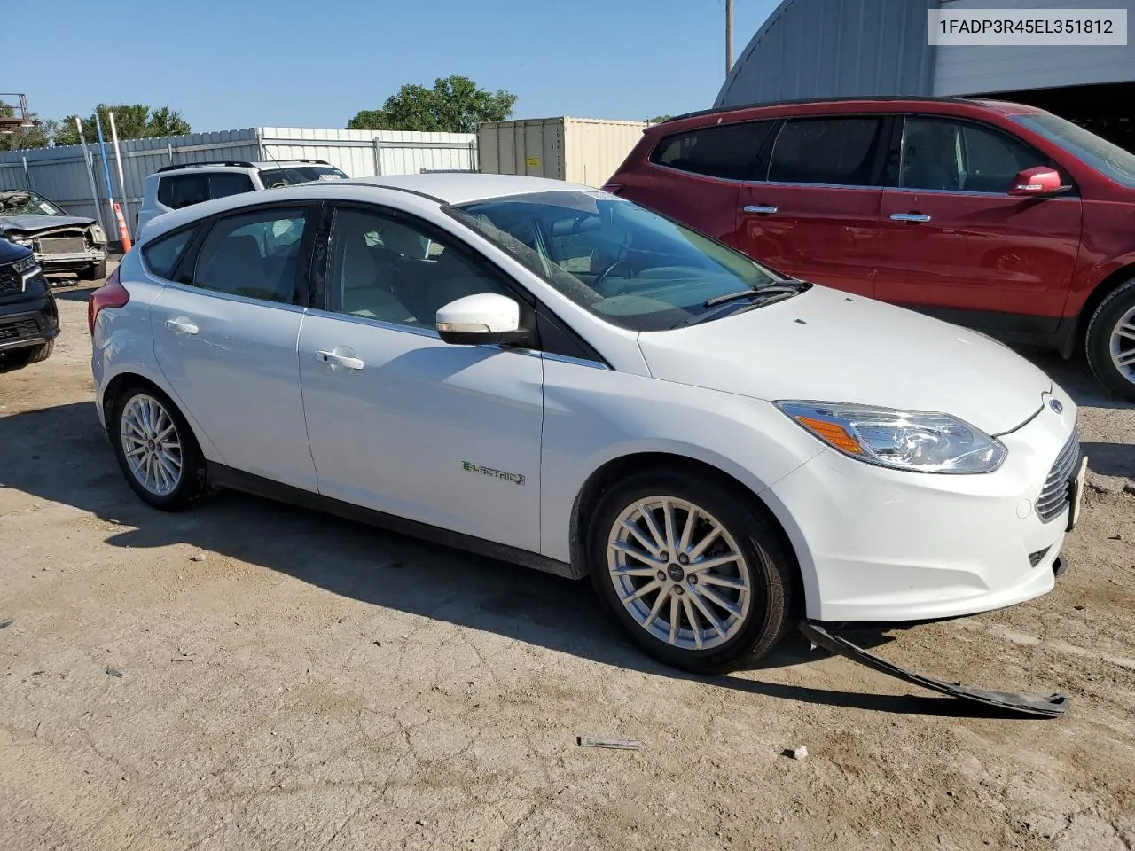 2014 Ford Focus Bev VIN: 1FADP3R45EL351812 Lot: 60621894