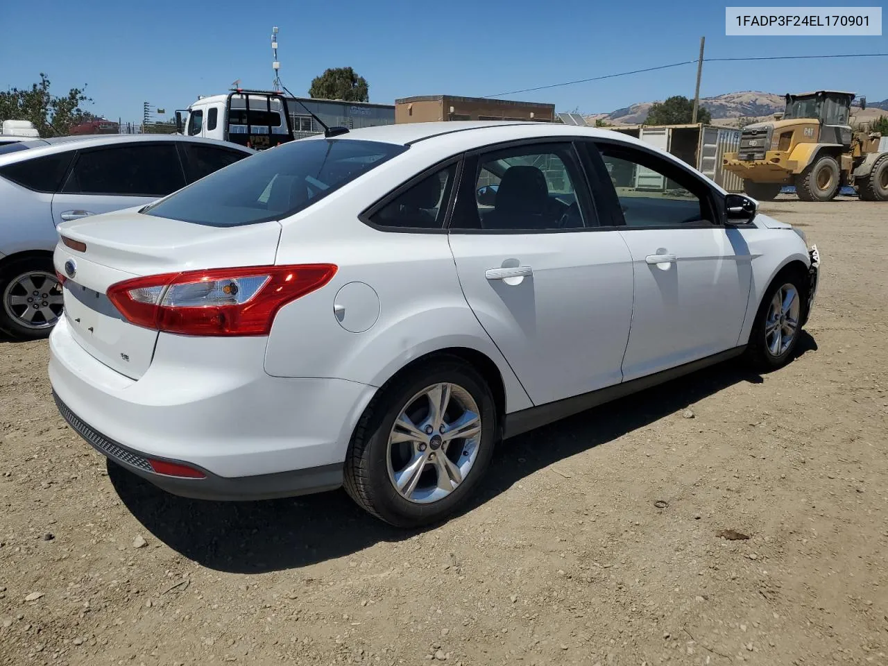 2014 Ford Focus Se VIN: 1FADP3F24EL170901 Lot: 60977914