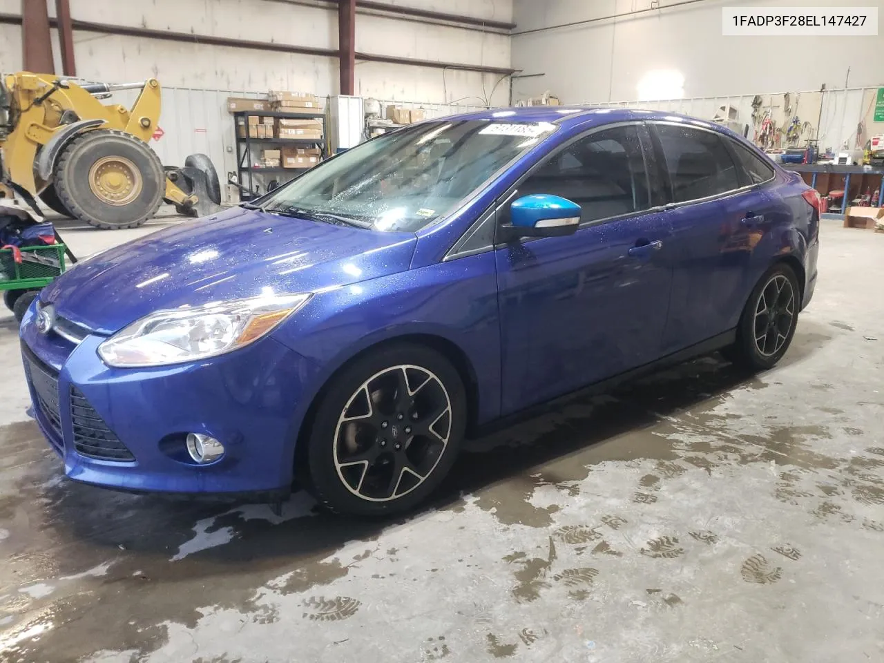 2014 Ford Focus Se VIN: 1FADP3F28EL147427 Lot: 61311854