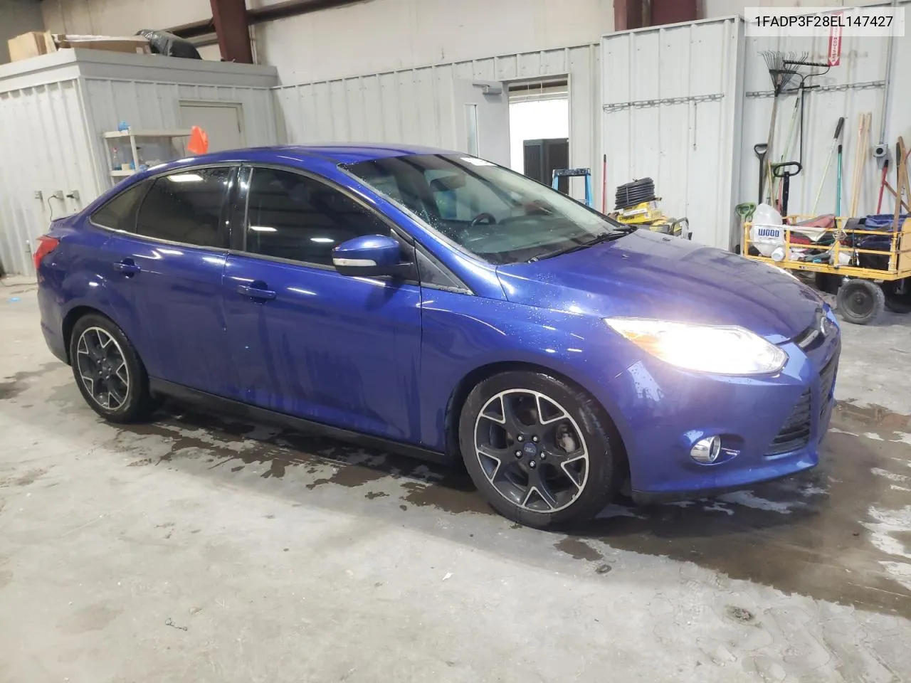 2014 Ford Focus Se VIN: 1FADP3F28EL147427 Lot: 61311854