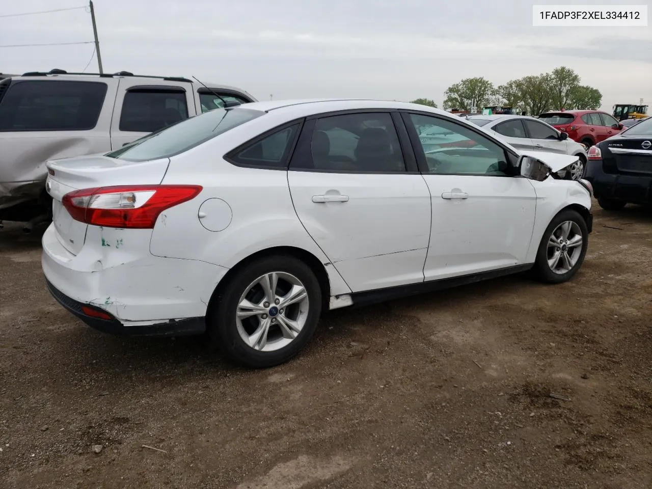 1FADP3F2XEL334412 2014 Ford Focus Se