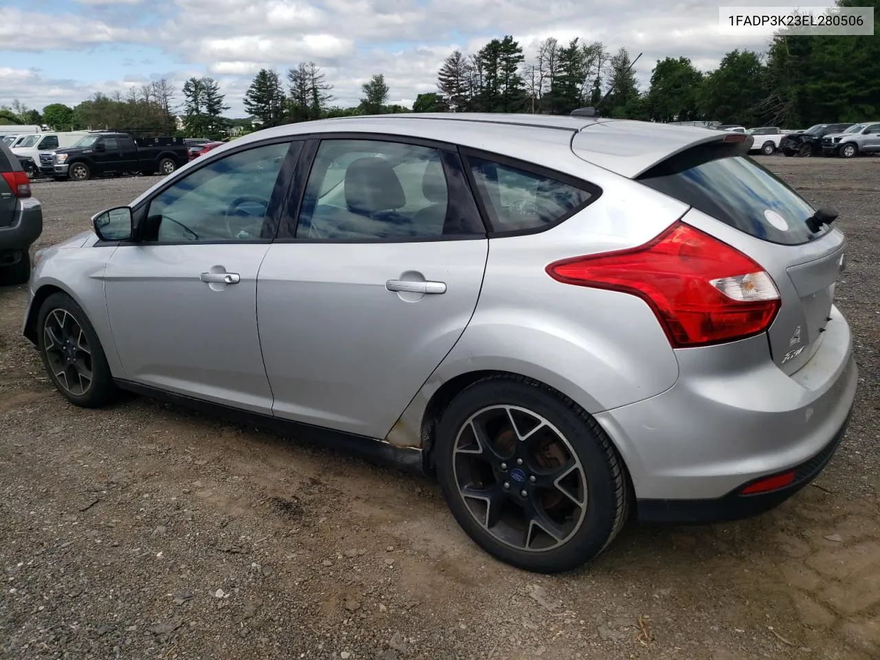 2014 Ford Focus Se VIN: 1FADP3K23EL280506 Lot: 61443284