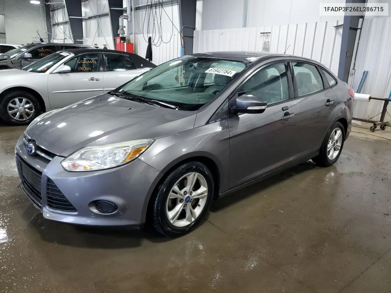 2014 Ford Focus Se VIN: 1FADP3F26EL286715 Lot: 61942784