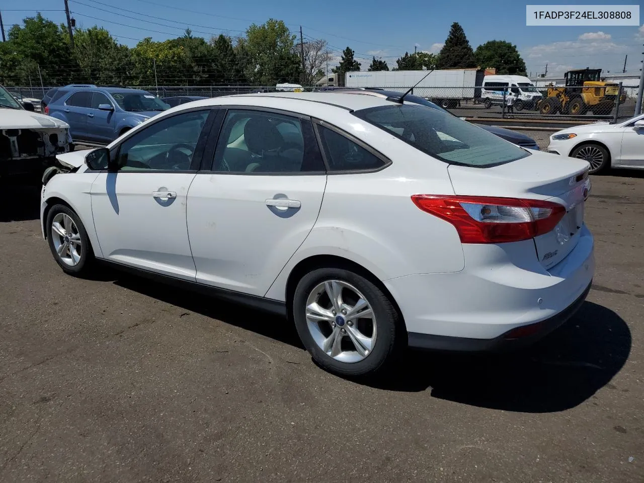 2014 Ford Focus Se VIN: 1FADP3F24EL308808 Lot: 62134914