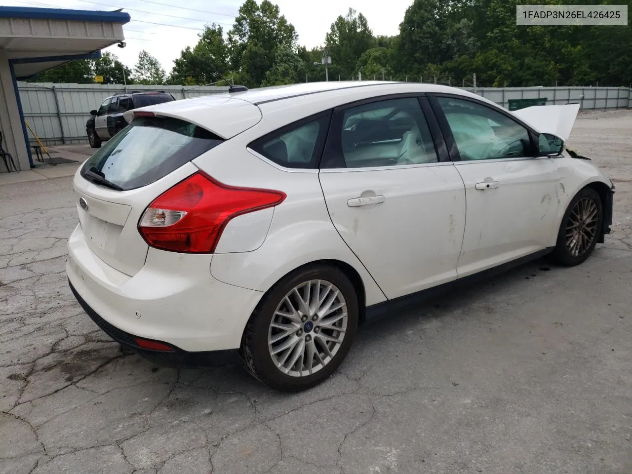 2014 Ford Focus Titanium VIN: 1FADP3N26EL426425 Lot: 62230464