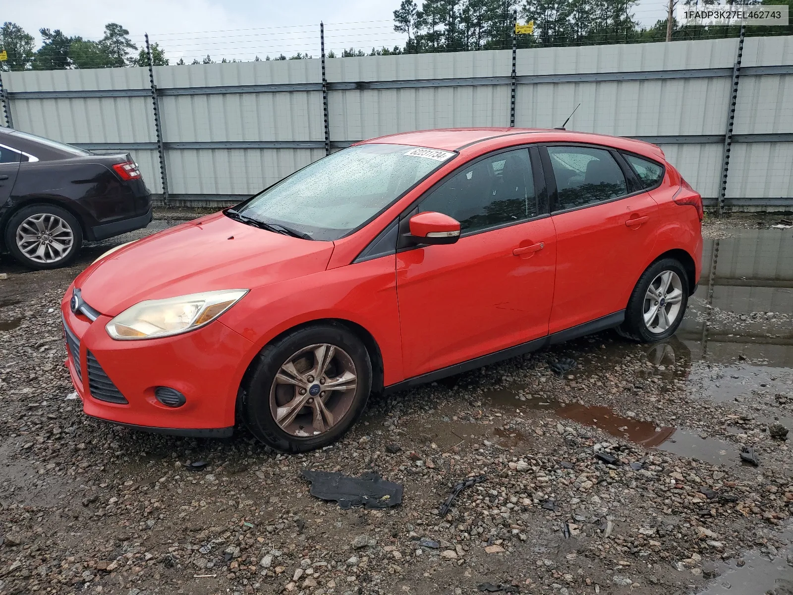 2014 Ford Focus Se VIN: 1FADP3K27EL462743 Lot: 62231734