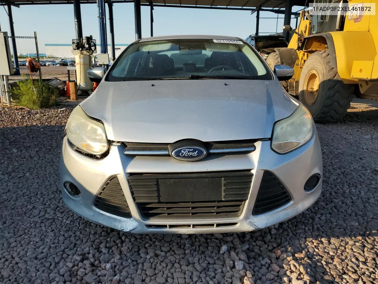 2014 Ford Focus Se VIN: 1FADP3F2XEL461872 Lot: 62310944