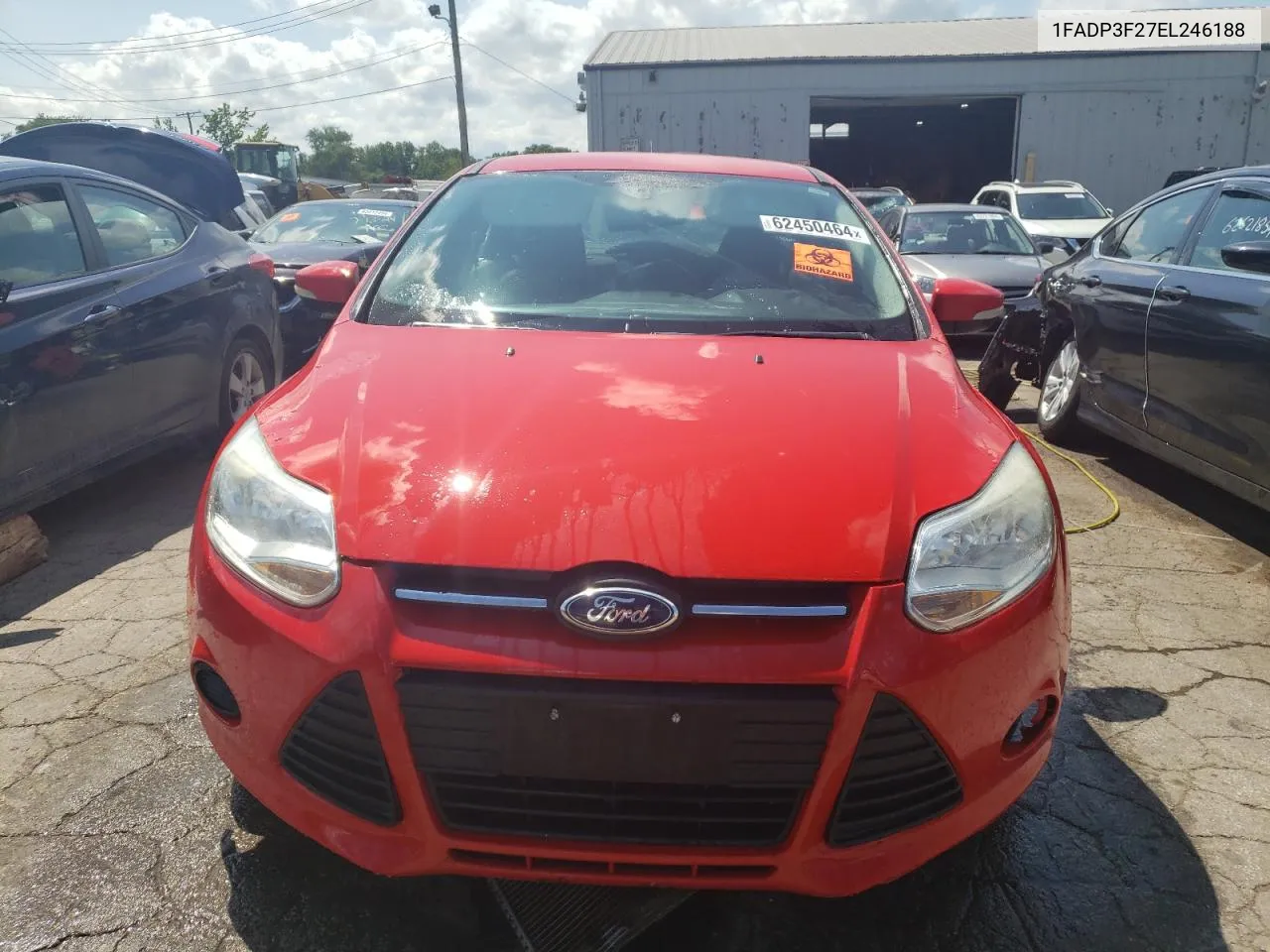 1FADP3F27EL246188 2014 Ford Focus Se