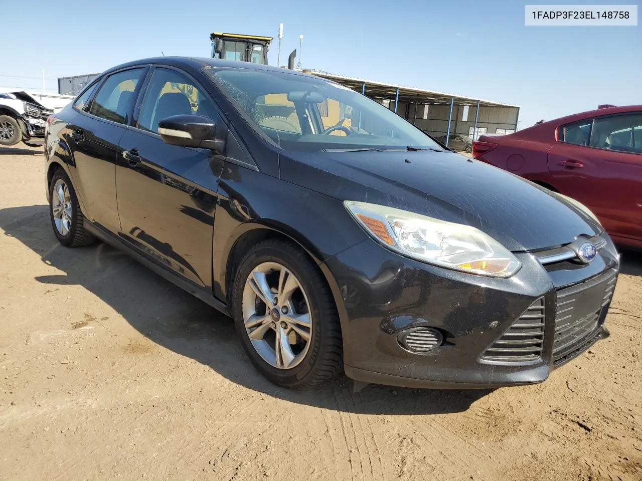 2014 Ford Focus Se VIN: 1FADP3F23EL148758 Lot: 62698464