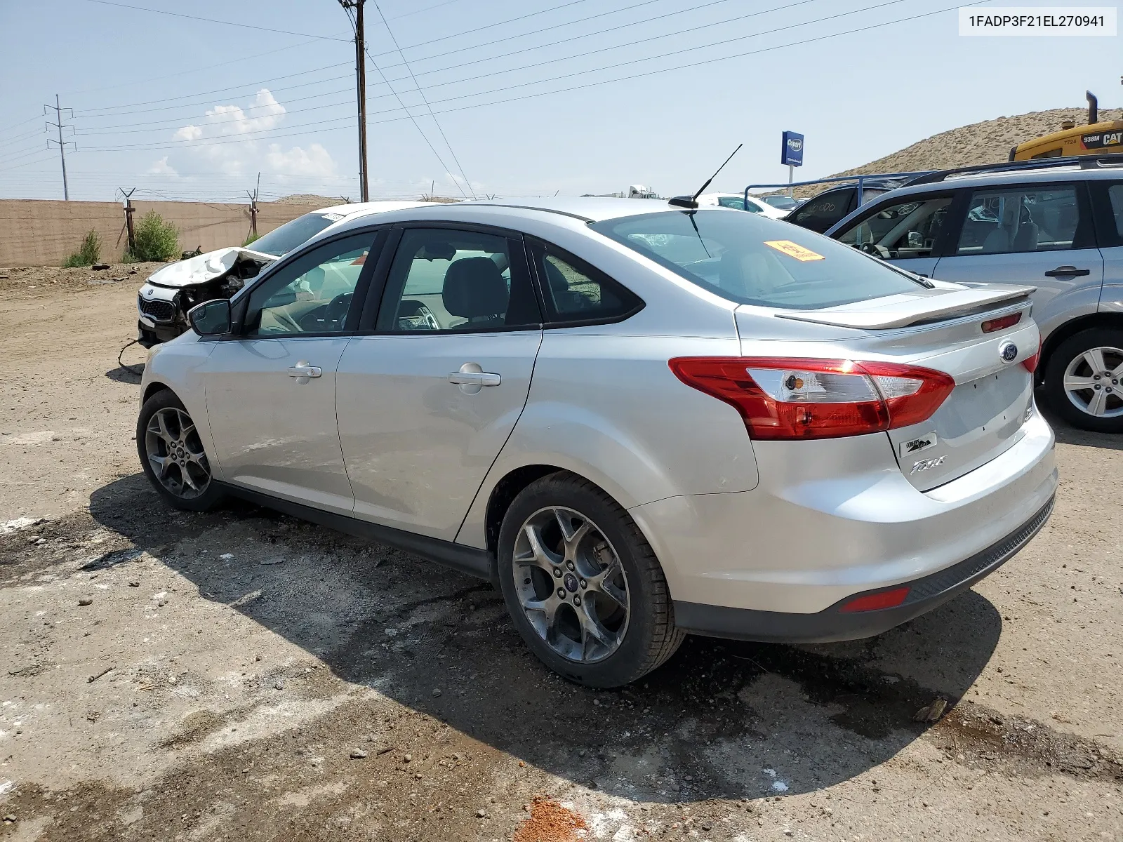 2014 Ford Focus Se VIN: 1FADP3F21EL270941 Lot: 63087154