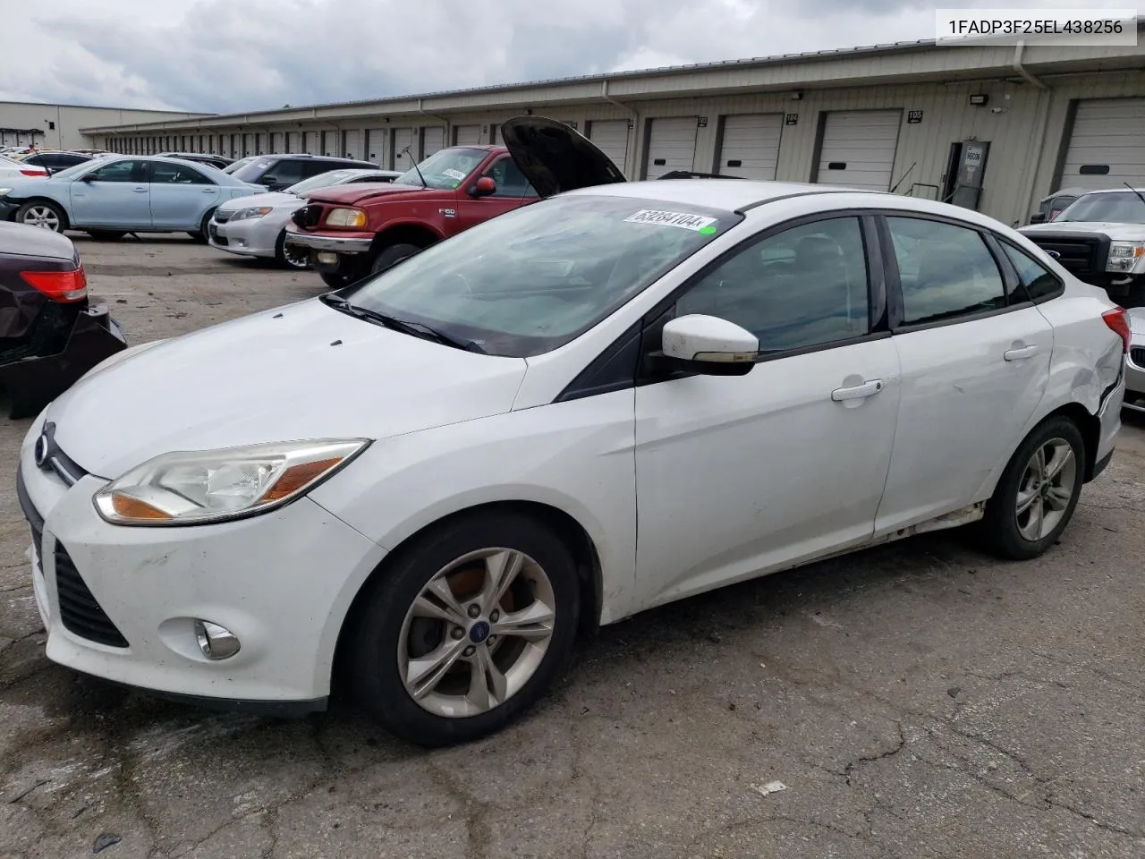 2014 Ford Focus Se VIN: 1FADP3F25EL438256 Lot: 63284104