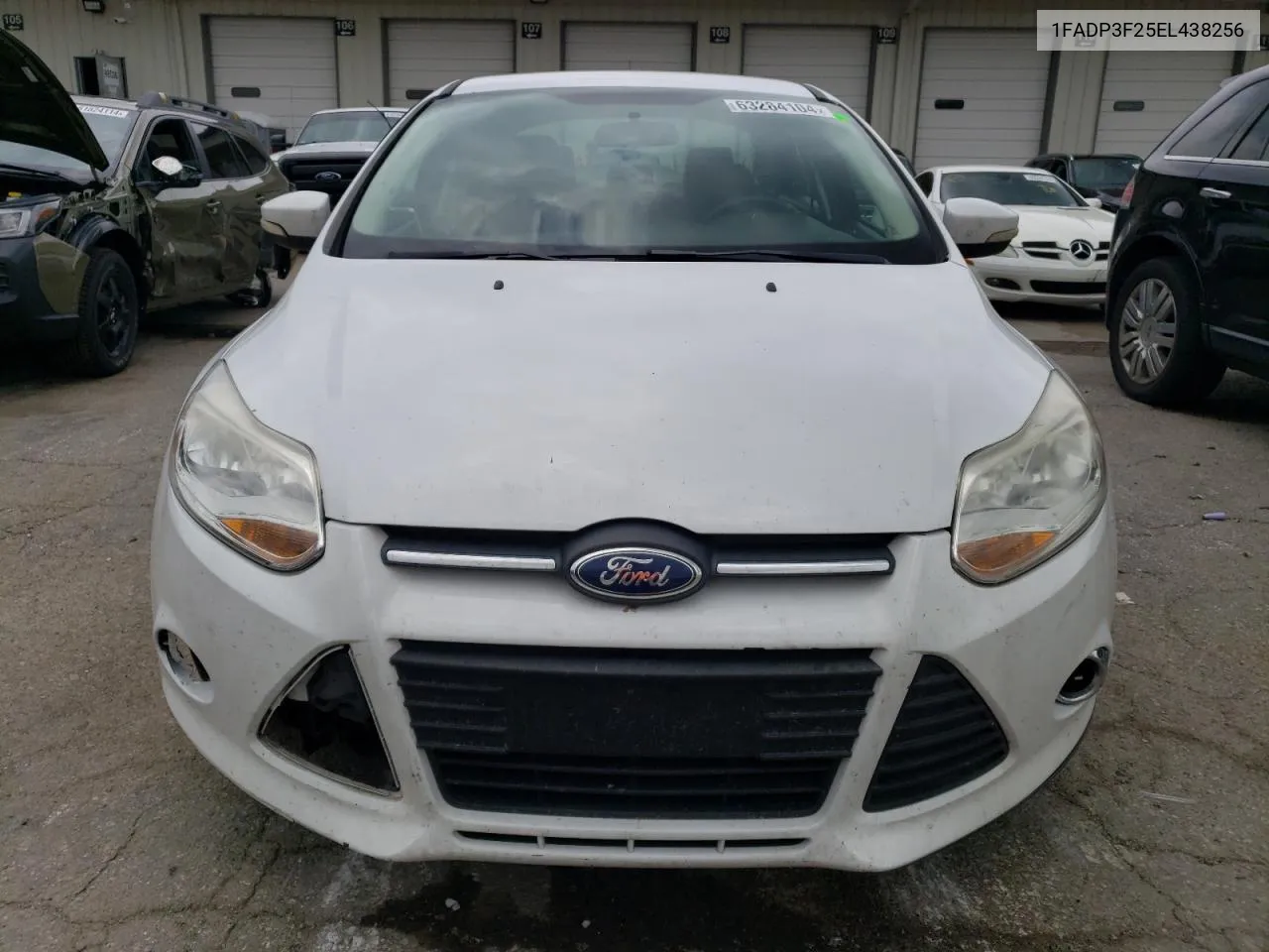 2014 Ford Focus Se VIN: 1FADP3F25EL438256 Lot: 63284104