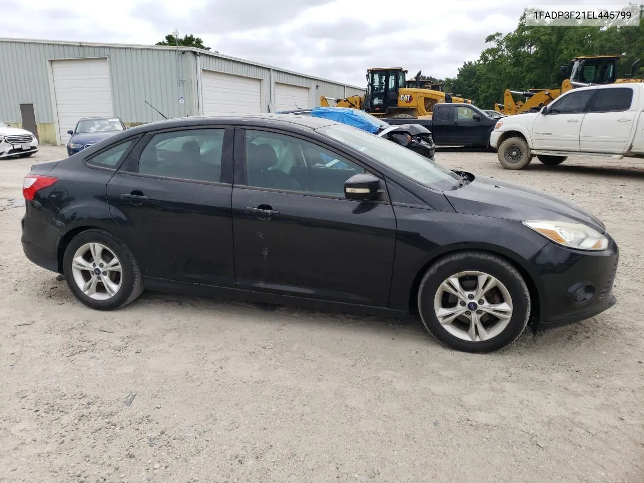 2014 Ford Focus Se VIN: 1FADP3F21EL445799 Lot: 63523044